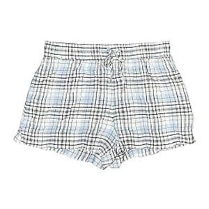 NWT Melrose and Market Blue and Gray Checkered Shorts XS